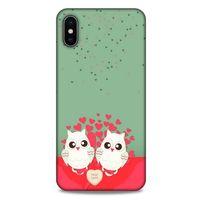 Apple iPhone XS Max Kılıf Hediyelik Seri Sevgililer Günü (49) 14 Şubat Ultra Silikon Kılıf