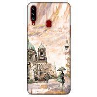 Cityx (10) Samsung Galaxy A20s Kılıf Silikon Kapak Desenli