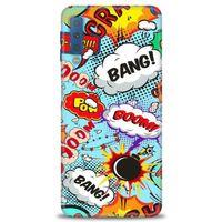 Samsung Galaxy A7 2018 Kılıf HD Baskılı Kılıf - Bang Boom + Tam Ekran Koruyucu