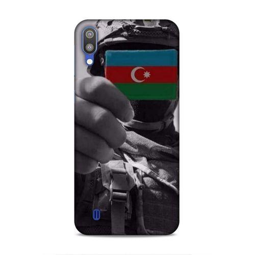 Samsung Galaxy M10 Uyumlu Kılıf Azarbaijan (40) Fit Silikon Kılıf Asker