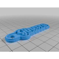 Ginevra İsimli Anahtarlık (Bu ürün Sadece Plastik parçadır - Almadan Önce Soru Sorabilirsiniz)