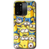 Tecno Spark 8C Kılıf HD Desen Baskılı Arka Kapak - Minion Ordusu