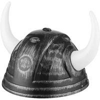 Eğitici Çocuk Viking Başlığı Asteriks Başlığı Gümüş Renk