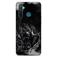 Lopard Oppo Realme 5 Pro Uyumlu Kılıf Tattoo's (19) Kılıfları Siyah