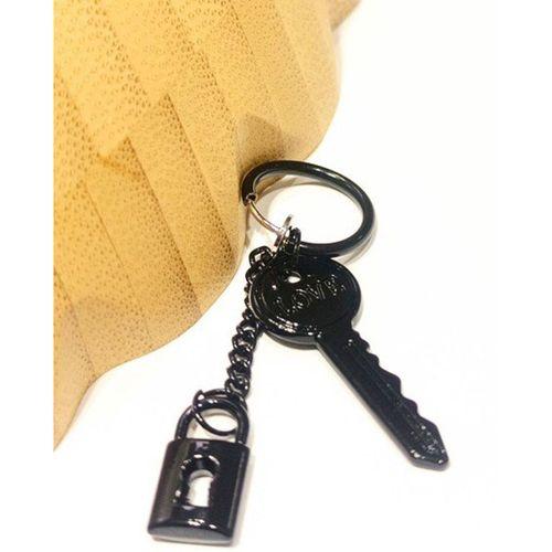 Monalisa Home Çelik Siyah Figürlü Unisex Küpe