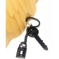 Monalisa Home Çelik Siyah Figürlü Unisex Küpe