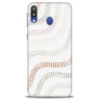 Samsung Galaxy A10S Kılıf HD Baskılı Kılıf - Renkli Mozaik + Tam Ekran Koruyucu