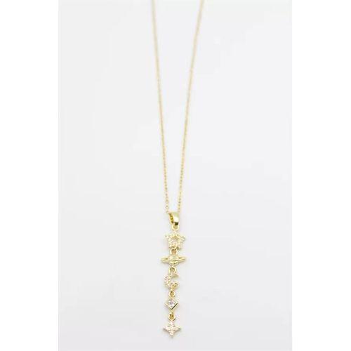 Gezegen Yıldız Kolye - Altın