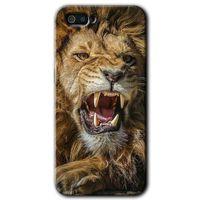 Realme C2 Kılıf HD Desen Baskılı Arka Kapak + Temperli Cam - Lion King