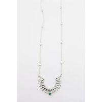 Taşlı Vip Kolye - Gümüş