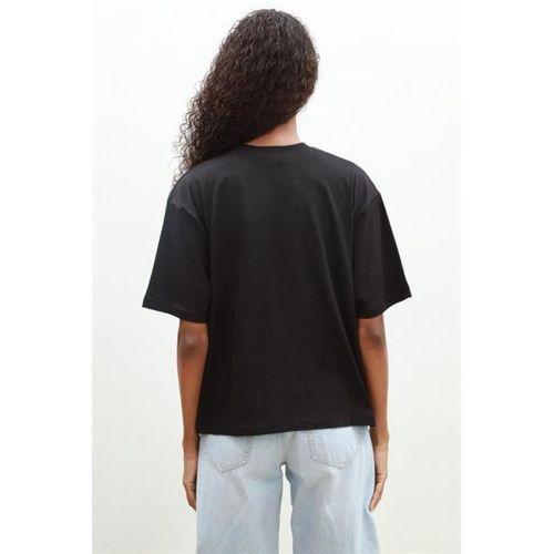 Melasti Motifli Brodeli Tişört 8019-8