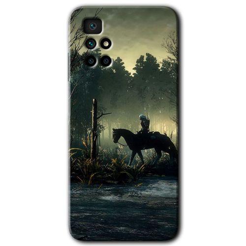 Xiaomi Redmi 10 Kılıf HD Desen Baskılı Arka Kapak + Temperli Cam - Savaşçı