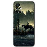 Xiaomi Redmi 10 Kılıf HD Desen Baskılı Arka Kapak + Temperli Cam - Savaşçı