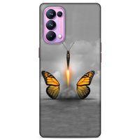 Lopard Oppo Reno 5 Pro 5G Uyumlu Kılıf Manipülasyon ☻ (31) TPU Kılıf Baskılı
