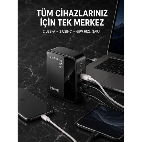 4 Portlu Gan Masaüstü Hızlı Şarj İstasyonu