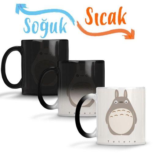 Totoro 03 Sihirli Kupa Bardak Porselen
