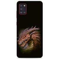 Samsung Galaxy A31 Kılıf Dragons (18) Telefon Kılıfları Kahverengi Ejderha