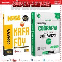 Hoca Kafası KPSS Coğrafya Konu Anlatımı Kafa Föy ve Pegem Soru Bankası Seti 2 Kitap