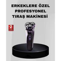 Profesyonel Şarjlı Tıraş Makinesi Ayarlanabilir Başlıklı Kablosuz