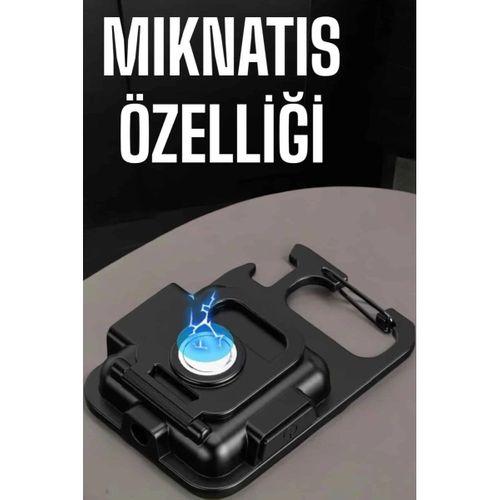 Kamp Işığı Çok Fonksiyonlu Taşınabilir Anahtarlık Kapak Açma Manyetik Özelliği