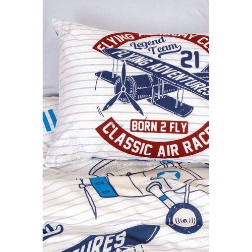 Cotton Box Cotton Box Junior Ranforce Nevresim Takımı Tek Kişilik Flying Gri