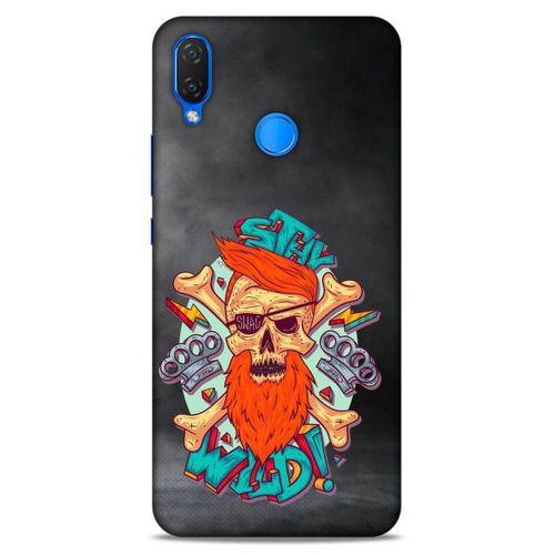 Lopard Huawei Psmart 2019 Uyumlu Kılıf Tattoo's (33) Hybrid Kılıf Stay Wild