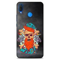 Lopard Huawei Psmart 2019 Uyumlu Kılıf Tattoo's (33) Hybrid Kılıf Stay Wild