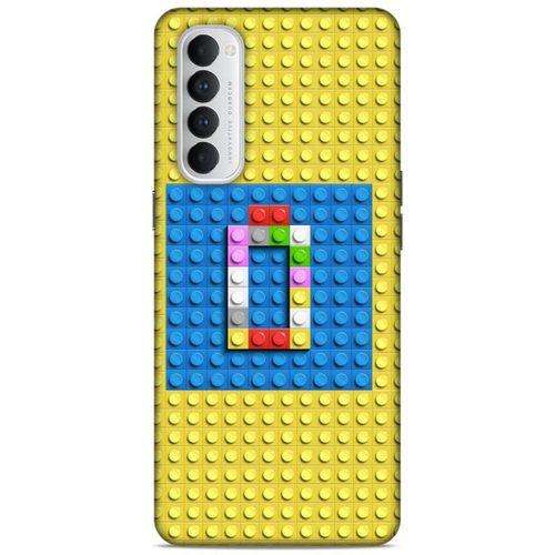 Lopard Oppo Reno 4 Pro Uyumlu Kılıf BloX (27) Tasarımlı Kılıf Ö Harfi