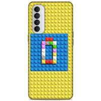 Lopard Oppo Reno 4 Pro Uyumlu Kılıf BloX (27) Tasarımlı Kılıf Ö Harfi