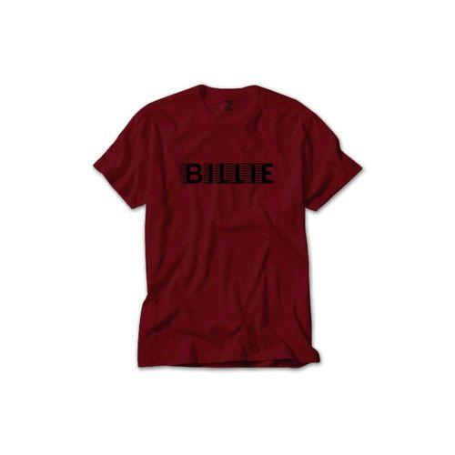 Billie Eilish Lined Renkli Tişört Sarı Renkli