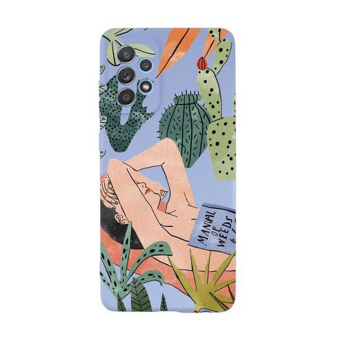 Samsung A72 Manual Of Weeds Premium Silikonlu Telefon Kılıfı