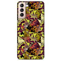 Lopard Samsung Galaxy S21 Plus Uyumlu Kılıf Kamuflaj (89) Liquid Crystal Kılıf
