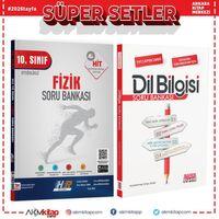 Hız ve Renk 10. Sınıf Fizik HİT ile AKM Kitap Dil Bilgisi Soru Bankası Seti 2 Kitap