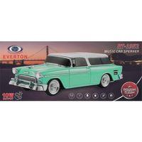 Everton Rt-1952 Turkuaz Arabalı  Bluetooth Fm-usb-tf-aux Şarjlı Nostaljik Radyo