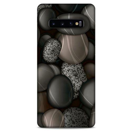 Samsung Galaxy S10 Plus Kılıf Baskılı Özel Seri Taşlı (8) Baskılı Kılıf