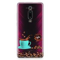 Xiaomi Redmi K20 Pro Premium Kılıf Coffe Time Arka Kapak Koruma Desenli Full Koruyucu