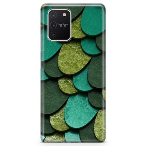 Samsung Galaxy S10 Lite Kılıf Yeşilin 50 Tonu Arka Kapak Koruma Desenli Full Koruyucu