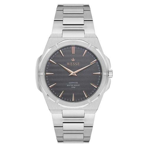 Wesse WWG403304 Quartz Çelik Gri Füme Kadran Safir Cam 41 mm Erkek Kol Saati