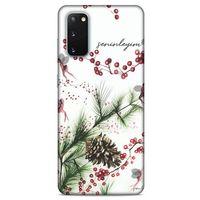 Y.Liva-2021 Özel Seri Yeniyıl Samsung Galaxy S20 Kılıf Silikon Kapak