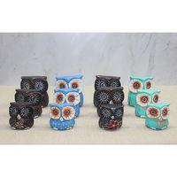 Ahşap 3'lü Baykuş Seti Model 5