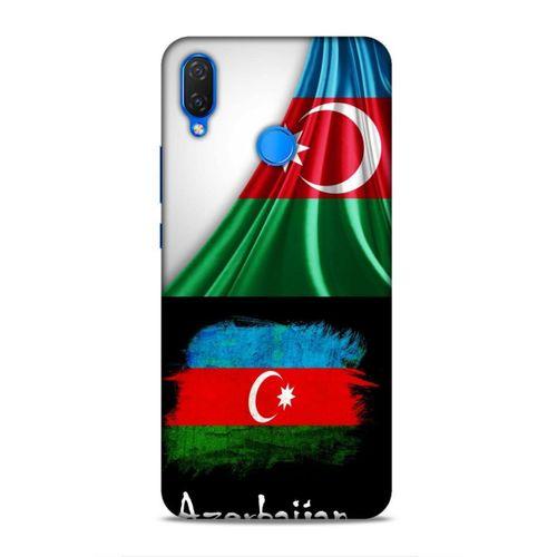 Huawei Psmart 2019 Uyumlu Kılıf Azarbaijan (13) Silikon Kap Bayraklar