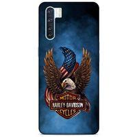 Oppo A91 Uyumlu Kılıf Motorsiklet (2) Kabı Harley Davidson