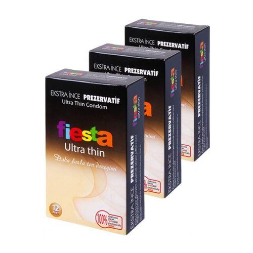 Ultra Thin Süper Ince 12 Li Prezervatif 3 Lü C-1590