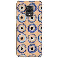 Nazarium (43) Desenli Silikon Kapak Xiaomi Redmi Note 9 Pro Kılıf