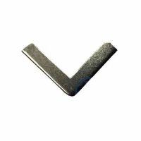 Kitap, Kapak, Menü, Albüm Köşesi, Orta - 18x32mm, Nikel, 1000 Adet