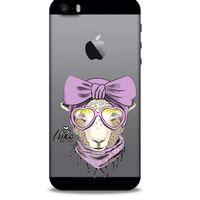 Zoologix (53) Apple Iphone 5 Şeffaf Kılıf Silikon Desenli