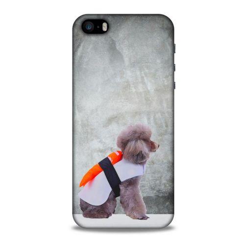 Apple iPhone SE Kılıf Köpek Kıyafetleri (39) Liquid Crystal Kılıf China Sushi Yağmurluk