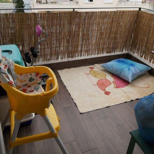 özgazi 50 Cm X 6 Metre Hasır Kamış Balkon Çiti Gölgelik Dekarasyon