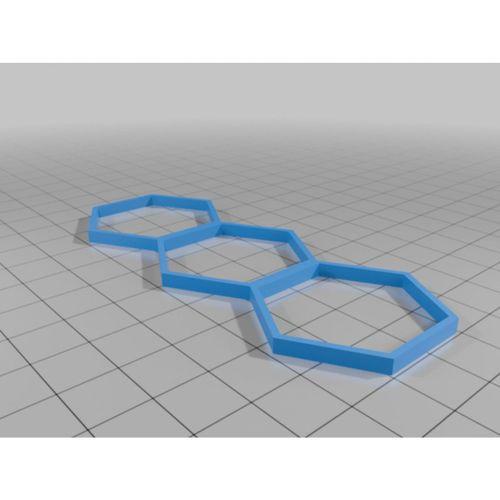 Doctor H Standart BT Ölçek Altıgen Arazi Sistemi Derinlik 0 3D Baskı (Bu ürün Sadece Plastik parçadır - Almadan Önce Soru Sorabilirsiniz)