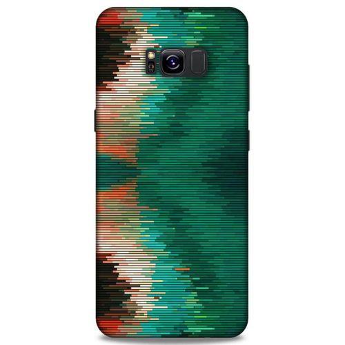 Lopard Samsung Galaxy S8 Plus Uyumlu Kılıf PiXel (15) Antişok Kılıf Çizgili